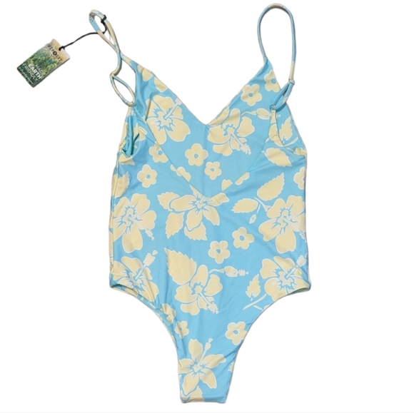 Sunbleached Swim Julianne One Piece Lanikai Hawaiian Floral  XL NWT - Picture 6 of 13